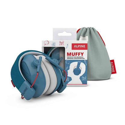 Alpine sinised kõrvaklapid pakendiga